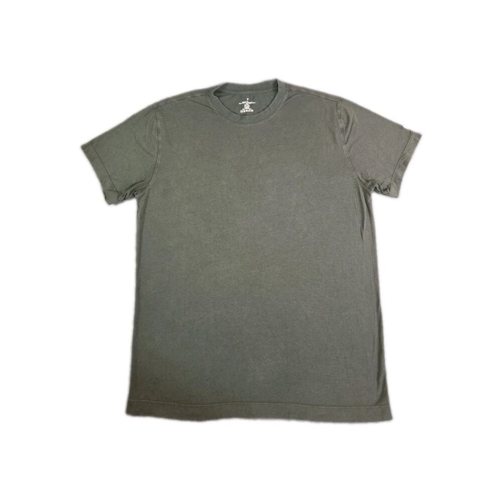 Fabletics Men's Green Lightweight Athletic Sz M Short Sleeve Crew Neck T-Shirt
